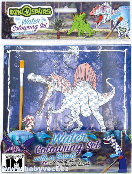 Vodové omalovánky Dinosaurus > varianta dino