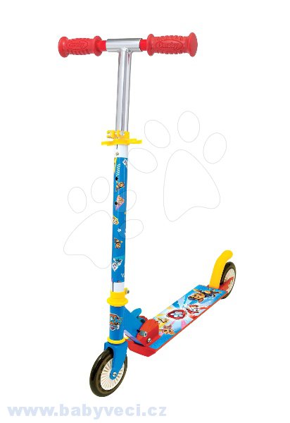 Smoby kovová lehká koloběžka tlapková patrola paw patrol > varianta paw patrol