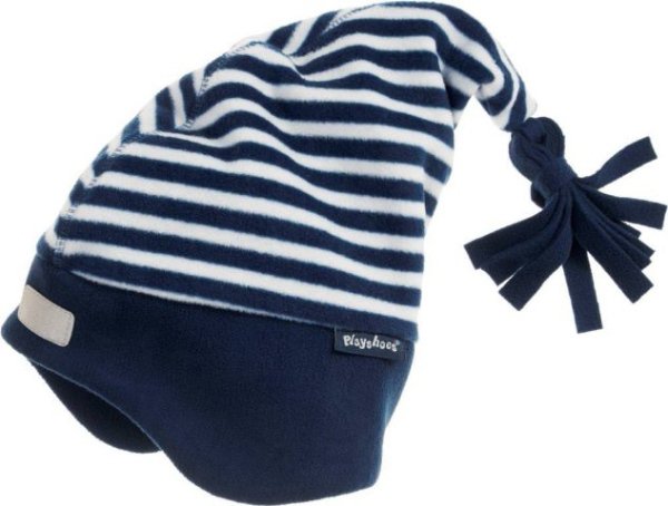 Fleesová čepice Playshoes > varianta modrá pruhovaná