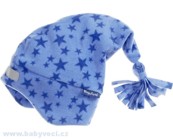 Fleesová čepice Playshoes > varianta modrá hvězda