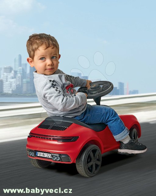 Odrážedlo auto Baby Porsche 911 BIG se zvukem a realistickými detaily z dílny Porsche