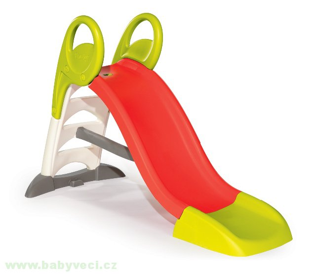 Dětská skluzavka Toboggan KS Smoby střední délka 1,5 m > varianta oranžovo-zelená >