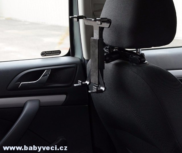 Držák tabletu na opěrku hlavy