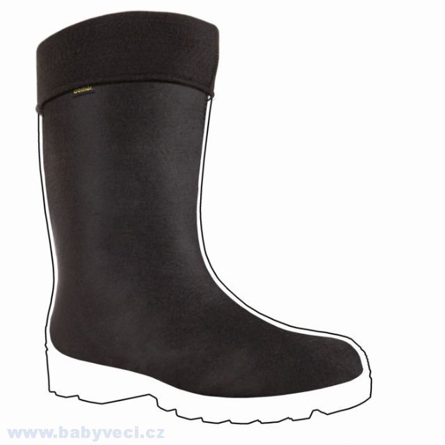 Demar pánské lehké holinky vysoké hnědé s vložkou