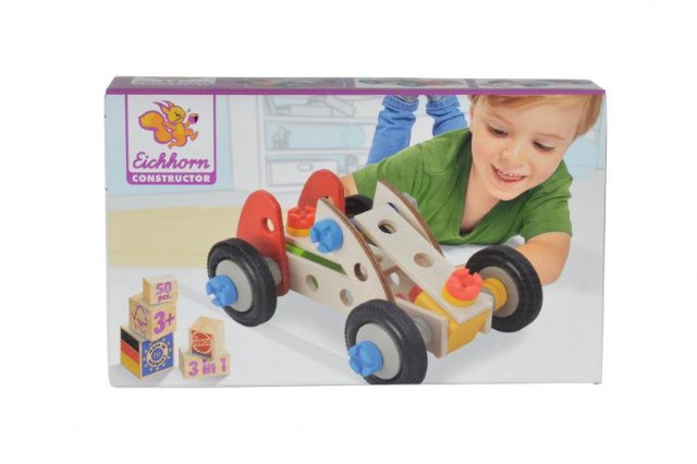 Dřevěná stavebnice racer 3v1 > varianta racer