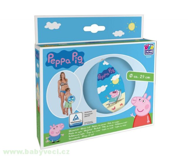Nafukovací míč prasátko peppa pig > varianta míč modrý