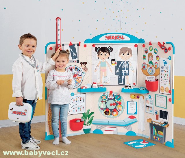 Lékařská ordinace s anatomií lidského těla Doctor´s Office Smoby