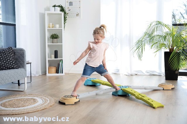 Dobrodružná dráha Adventure Course Smoby 4 chodníky a 4 oporné body