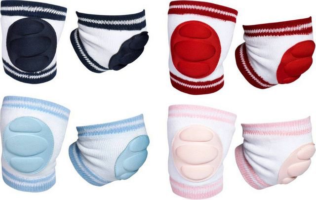 Ochrana kolen nákoleníky baby > varianta červené