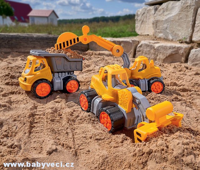 Nákladní auto Dumper Power Worker BIG pracovní stroj 33 cm > varianta auto dumper