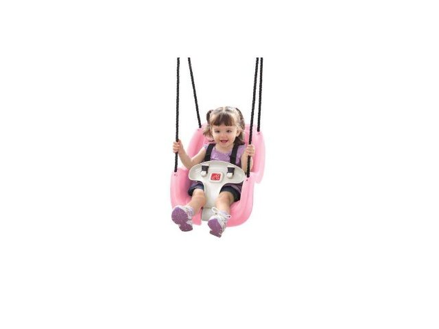 Zahradní houpačka baby steptwo > varianta růžová