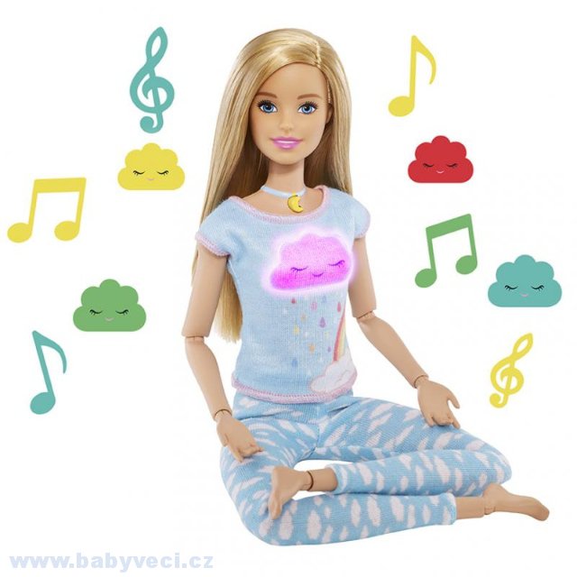 Barbie wellness meditace panenka