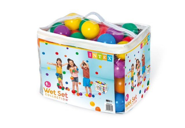 Míčky zábavné barevné 100ks průměr 8cm > varianta 100ks-průměr 8cm