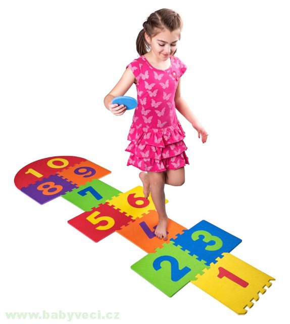 Pěnové puzzle maxi skákací panák > varianta panák skákací