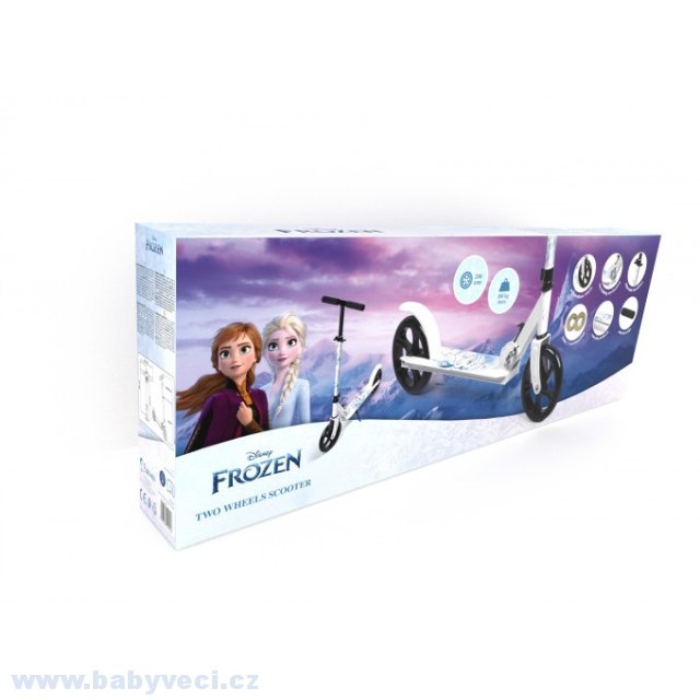 Koloběžka dvoukolová skládací lehká Ledové království frozen > varianta frozen