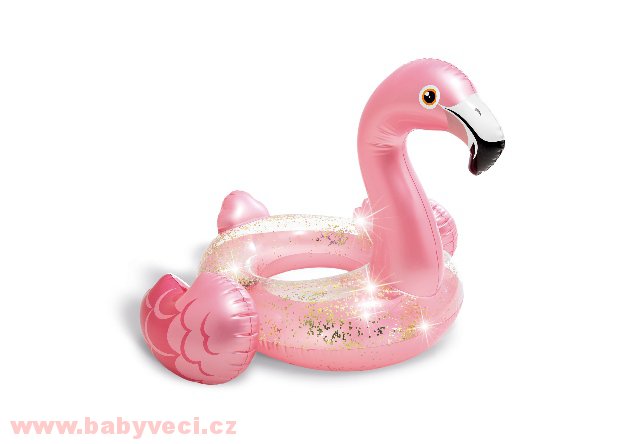 Nafukovací kruh Plameňák třpytivý > varianta plamenák