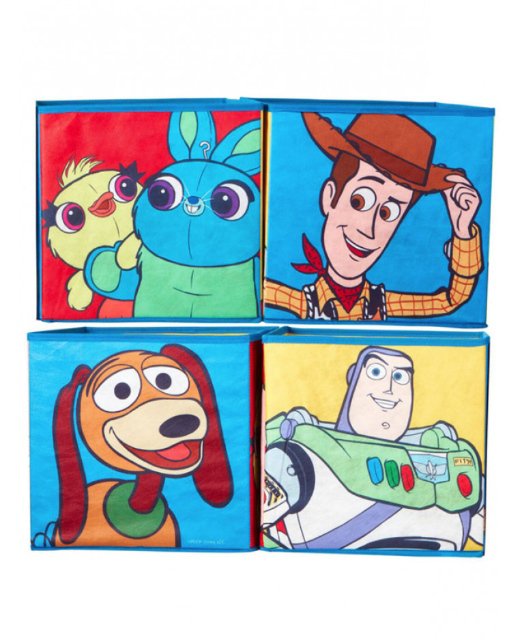 Dětský úložný skládací box Toy story buzz > varianta toy story 4ks