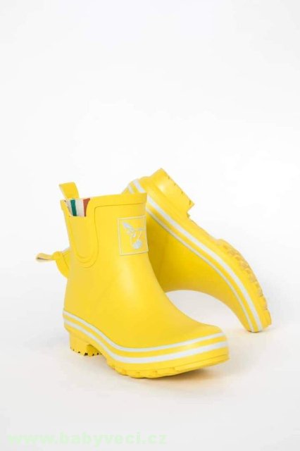 Dámské holinky Evecreatures kotníčkové yellow žlutý