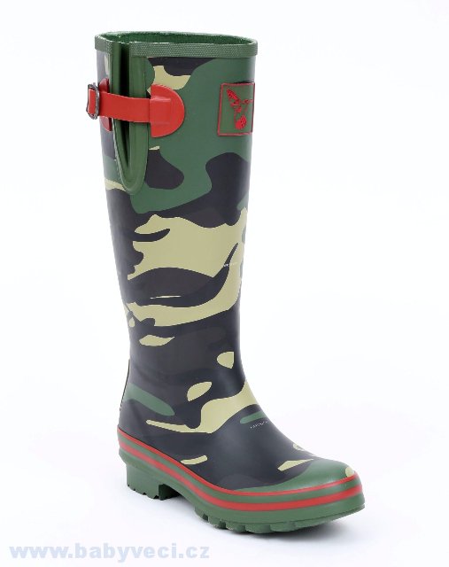 Dámské holinky Evercreatures Camouflage maskáč 