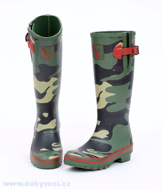 Dámské holinky Evercreatures Camouflage maskáč 