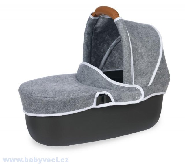 Kočárek hluboký a sportovní DeLuxe Maxi Cosi & Quinny Grey Smoby 3v1 > varianta šedý