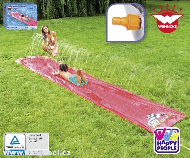 Vodní skluzavka německého výrobce Happy People > varianta červená