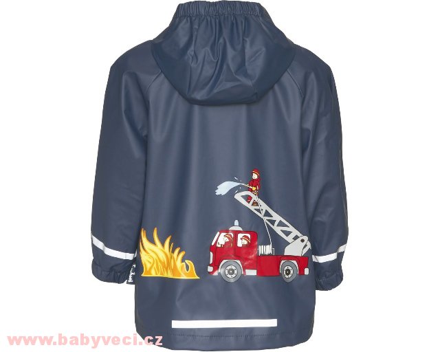 Komplet do deště s motivem hasičů požárníci Playsehos