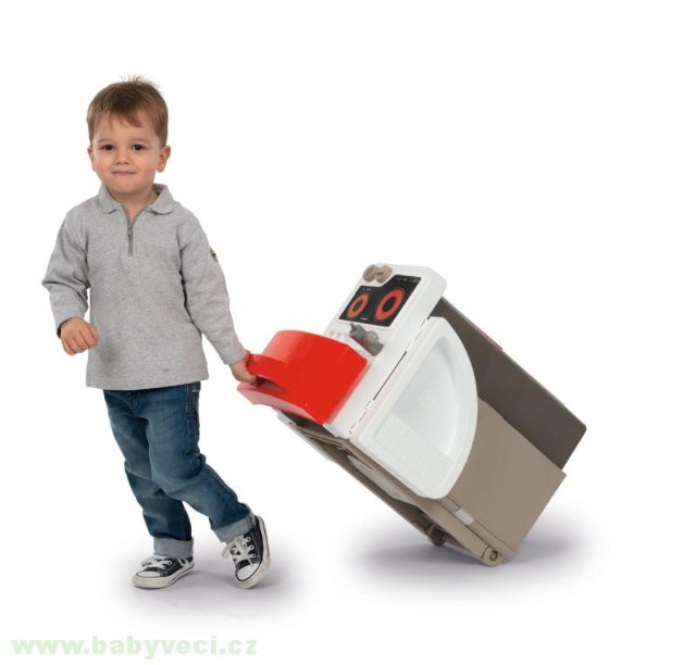 Kuchyňka skládací elektronická Tefal Opencook Smoby bubble > varianta červená