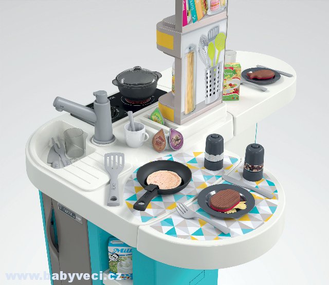Kuchyňka elektronická Tefal Studio 360° XXL Bubble Smoby > varianta xXl modrá