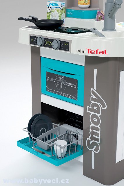 Kuchynka elektronická Tefal Studio 360° Bubble Smoby > varianta modrá bubble
