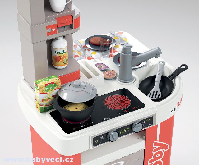 Kuchyňka elektronická Tefal Studio 360° terakota s kuchyňskými zvuky > varianta teracotta
