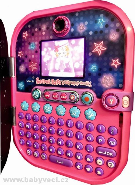 Vtech Kidi Secret Safe - Můj tajný deník > varianta černý