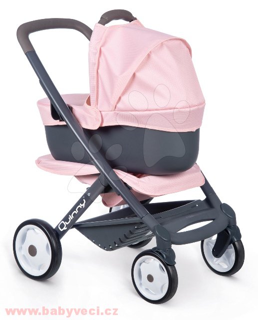 Kombinovaný kočárek 3v1 Maxi Cosi pro panenky Powder pink > varianta powder pink