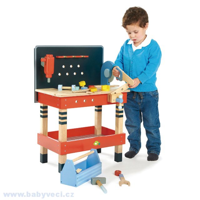 Dřevěná pracovní dílna TenderLeaf Tool Bench Tender > varianta dílna tender