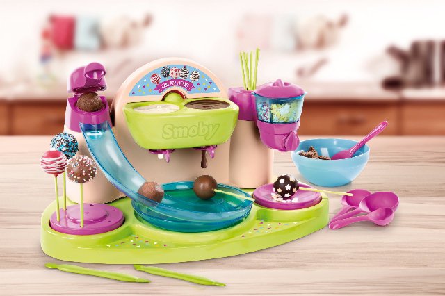 Smoby Cukrárna s recepty a formou na výrobu čokoládových lízátek > varianta cukrárna lízátk