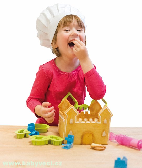 Hravá kuchařka pro děti Chef Smoby Perníková chaloupka > varianta perníkový hrad