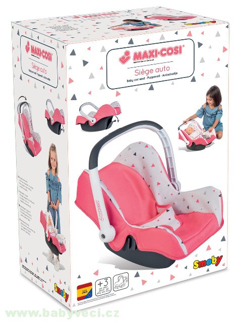 Autosedačka pro panenku Maxi Cosi&Quinny Pastel > varianta autosedačka pastel