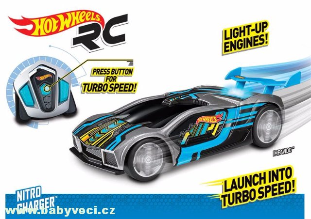 RC Hot Wheels Nitro ChargerTM R-C assort