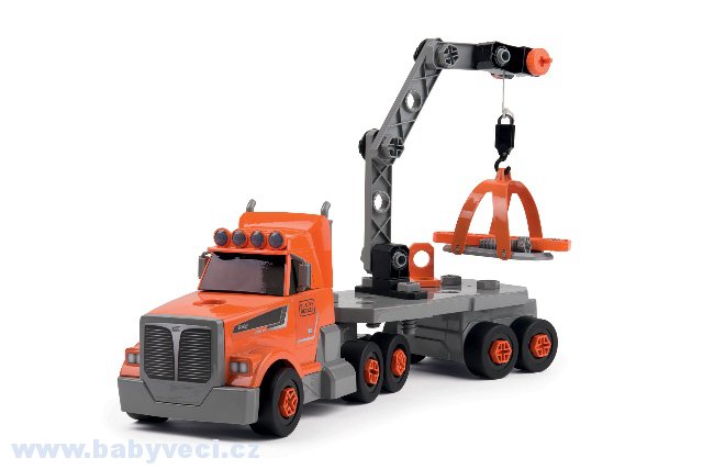 Kamion s pracovním kufříkem Black&Decker