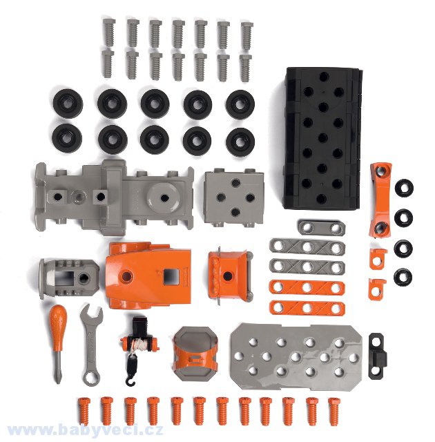 Kamion s pracovním kufříkem Black&Decker