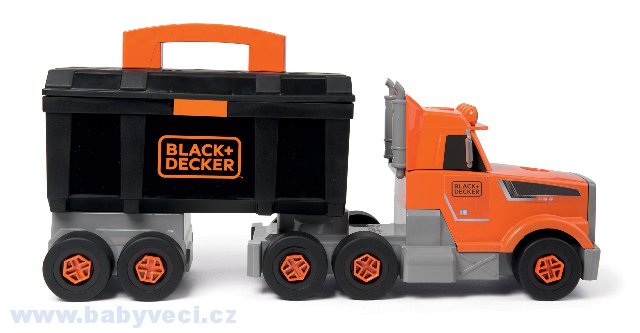 Kamion s pracovním kufříkem Black&Decker