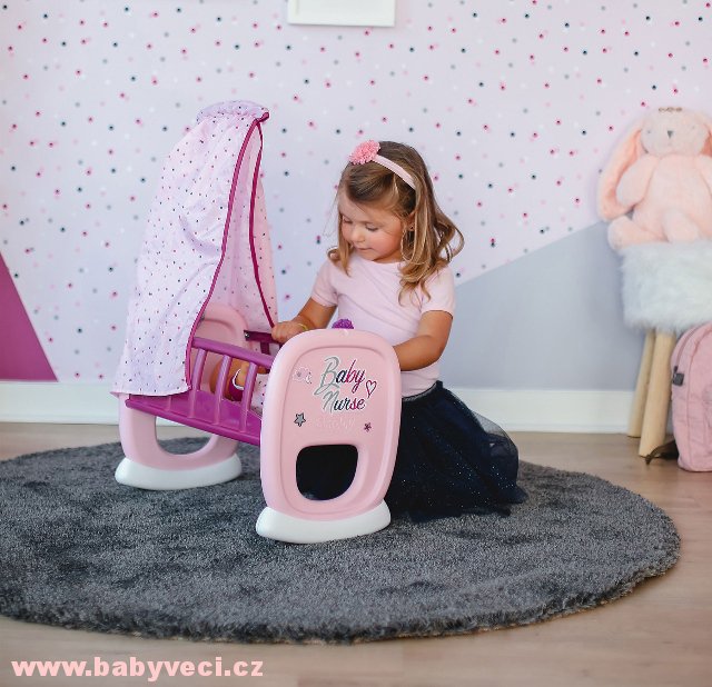 Kolébka s baldachýnem Violette Baby Nurse > varianta baldachýn