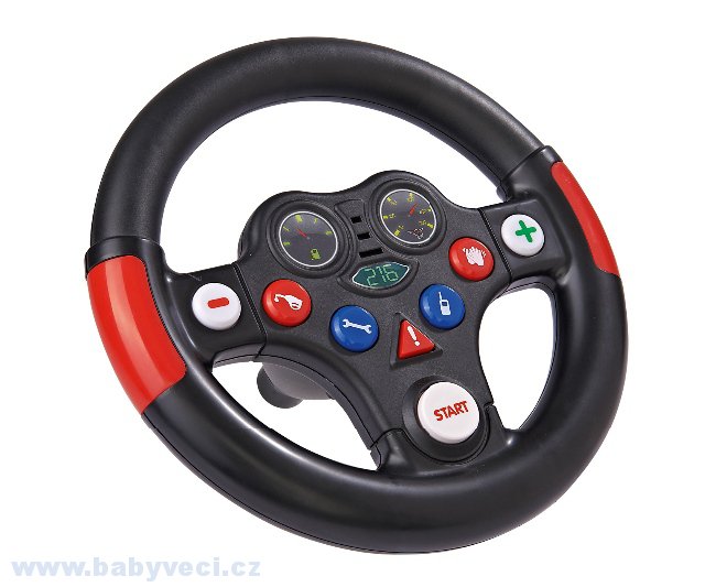 Interaktivní volant BIG se zvukem > varianta červený