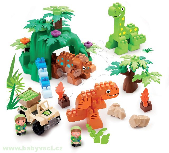 Abrick stavebnice dinoland s dinosaury > varianta dinoland