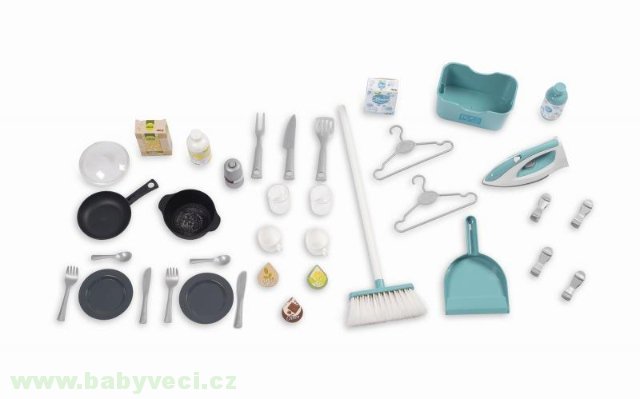 Kuchynka tefal elektronická s pračkou a žehlicím prknem