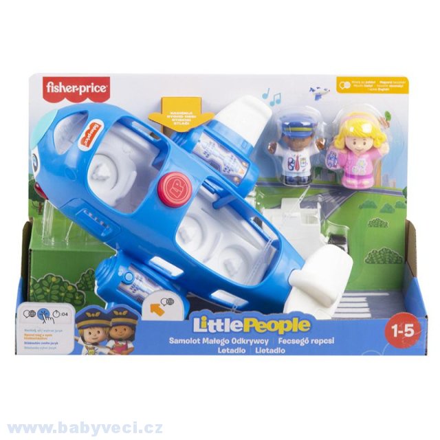 Letadlo little people zvukové mluvící > varianta letadlo