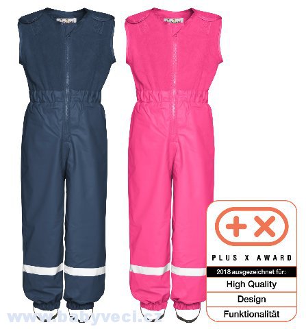 Kalhoty s flesem a vestou do deště i sněhu Playshoes  