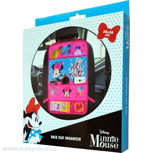 Autokapsář do auta organizér Minnie > varianta minnie