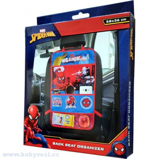 Autokapsář do auta organizér Spiderman > varianta spiderman