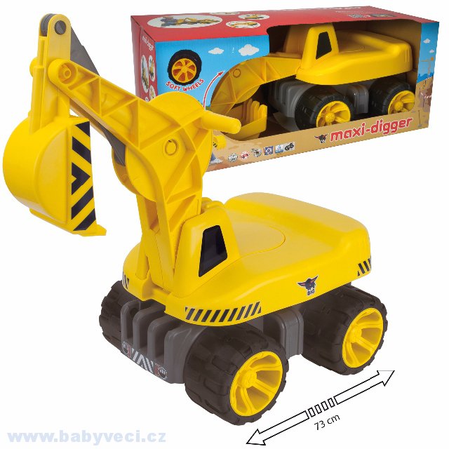 Bagr pro děti Max Power BIG se sedadlem > varianta bagr